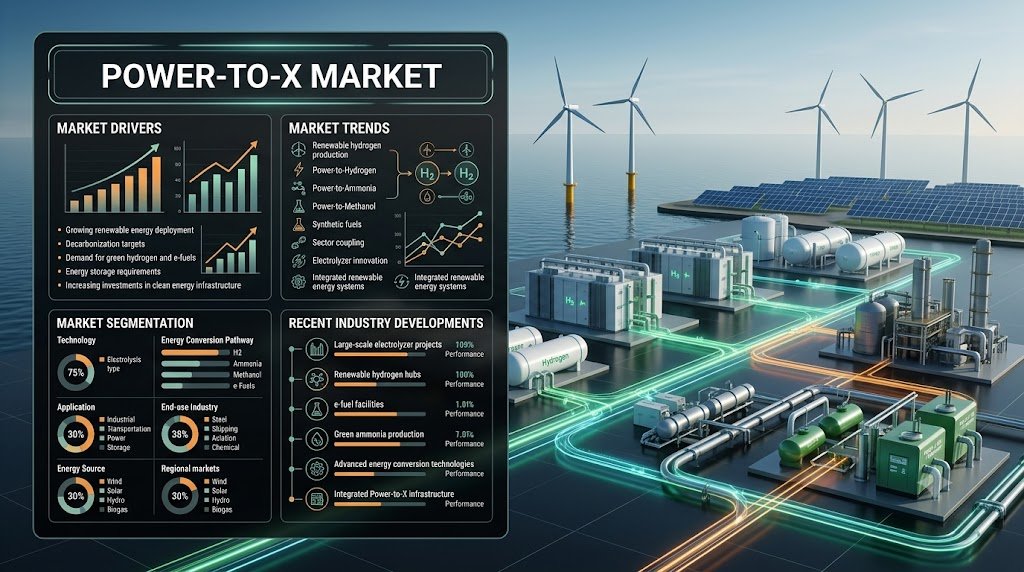 Power-to-X Market Boom: Government Policy & Investment Trends 2026-2034