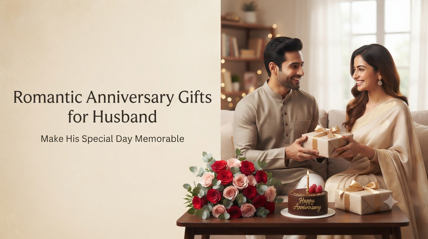 Surprise anniversary Gifts for husband