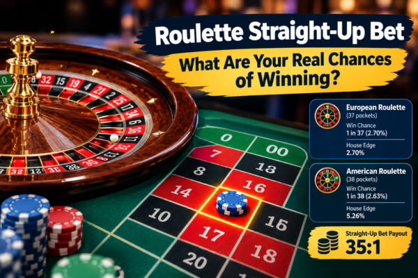 Roulette Straight-Up Bet Odds
