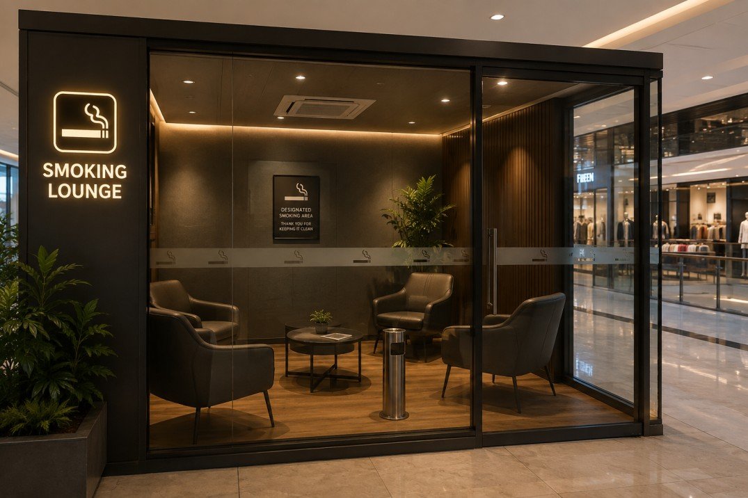 Smoking Lounge for Mall