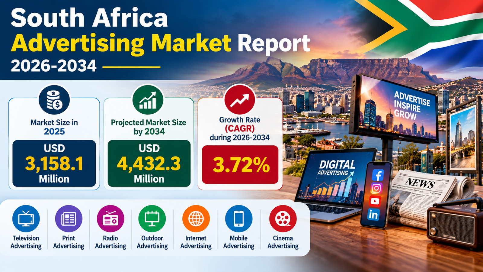 South Africa Advertising Market