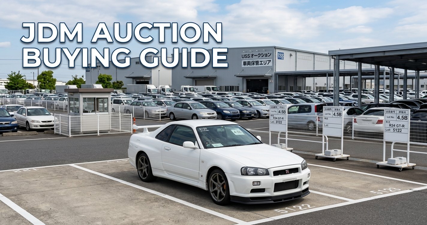 The Ultimate JDM Auction Buying Guide How to Import Your Dream Car