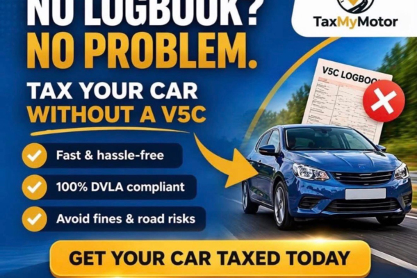 Tax a vehicle without a V5C