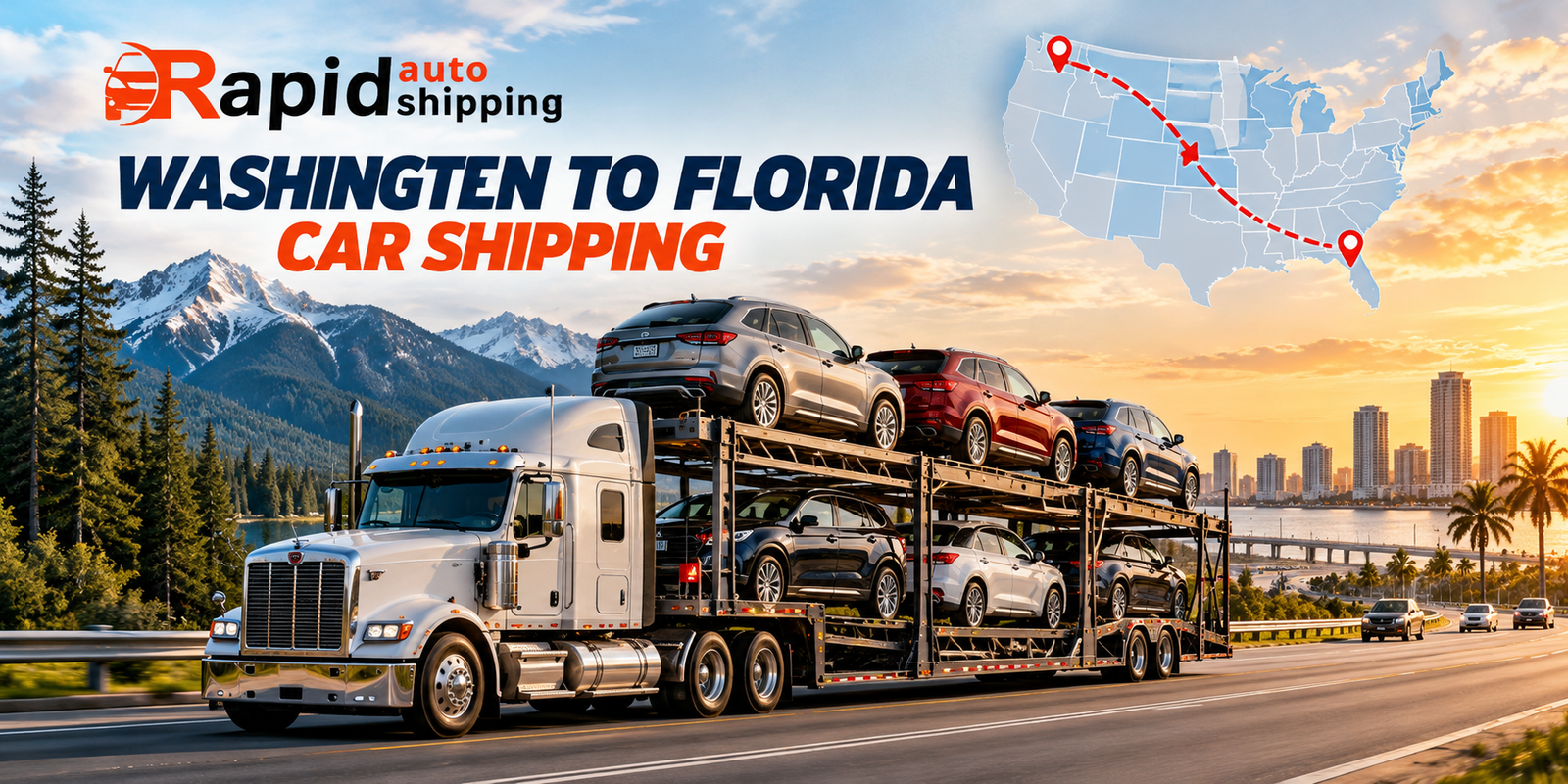 washington to florida car shipping