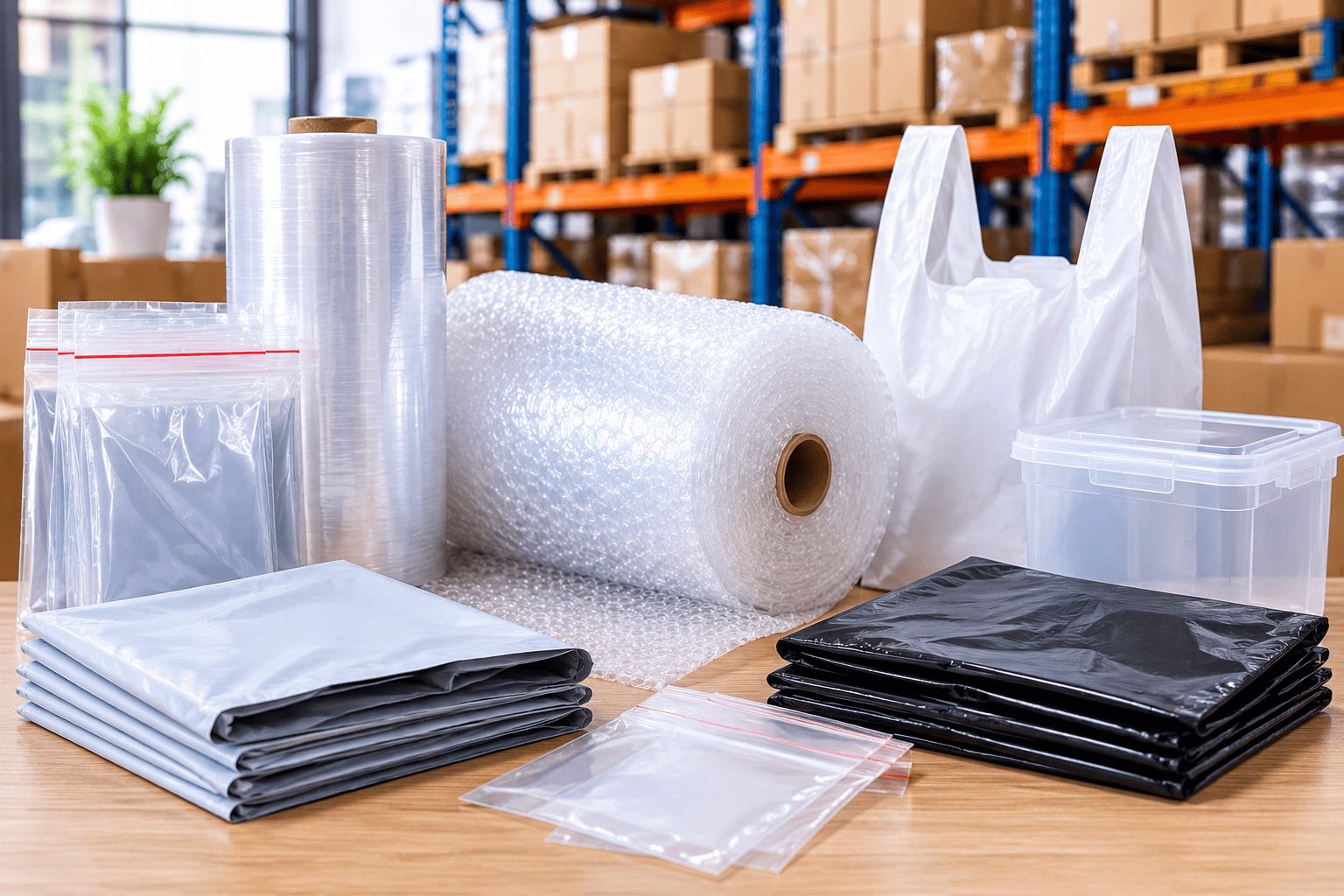 What Types of Plastic Packaging Do Businesses Need