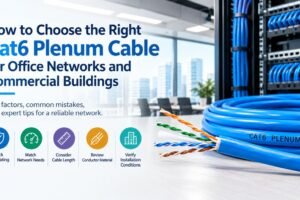 hoosing the Right Cat6 Plenum Cable