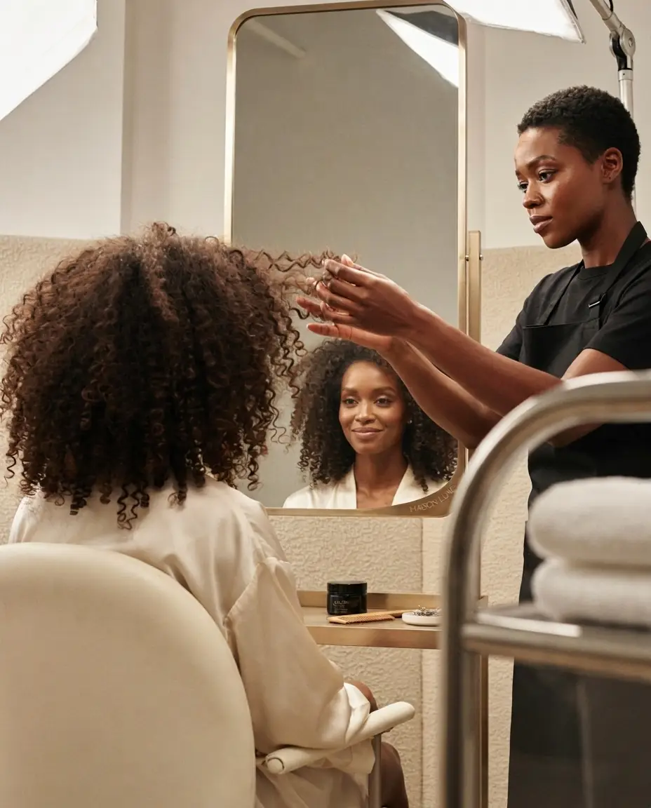 Black hair stylist Chicago