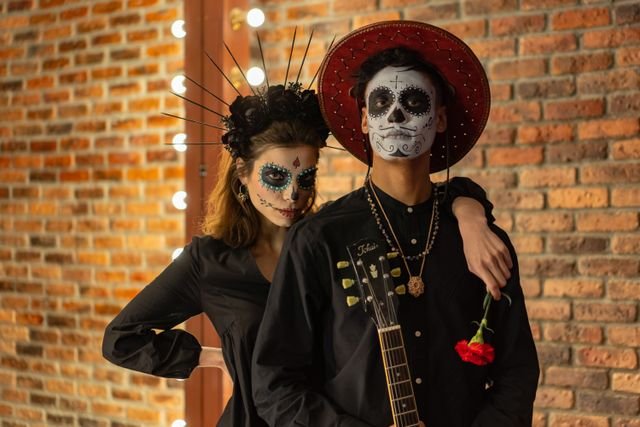 couple halloween dress