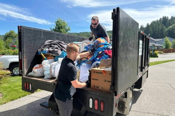 Residential junk removal services